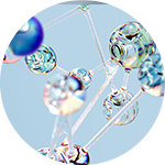glassy molecules with connections