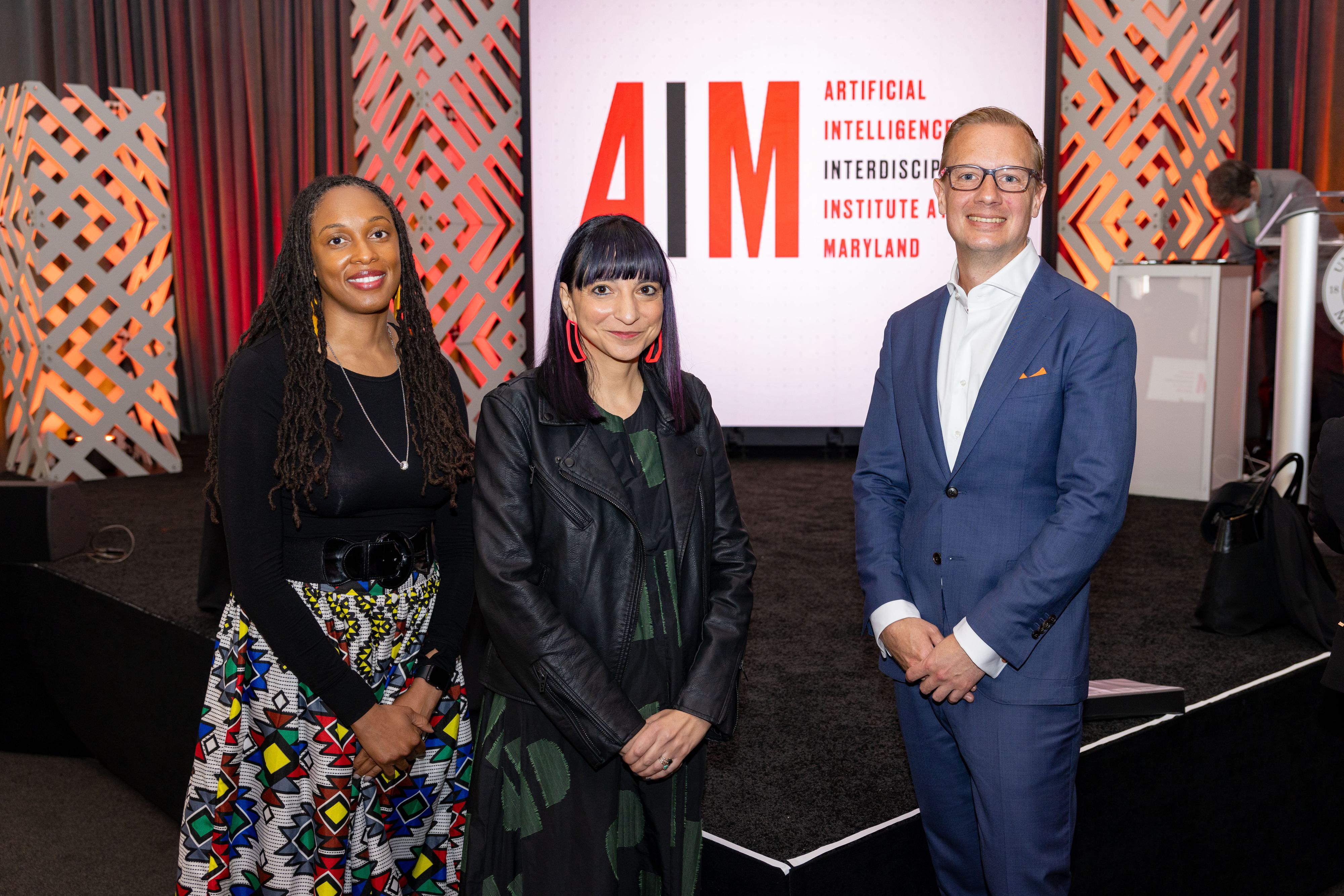 AIM Director and Associate Directors at launch event
