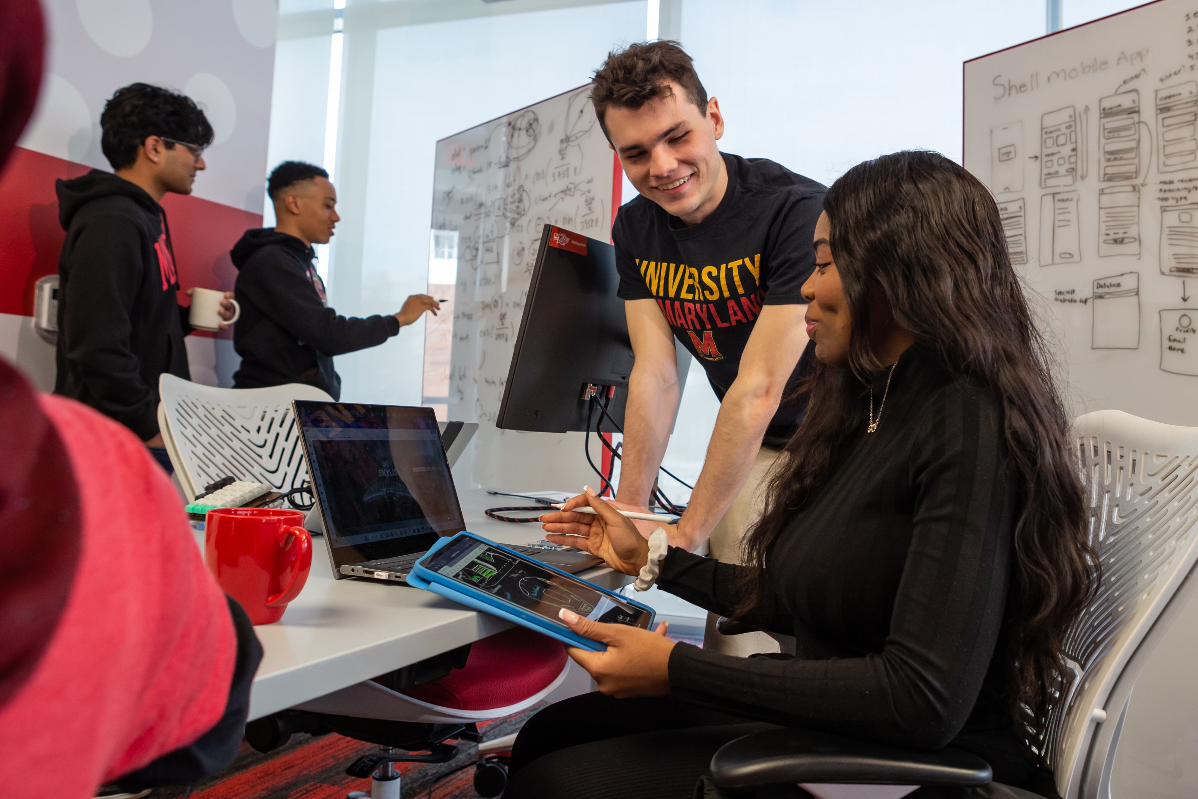 Start-Up Shell students working