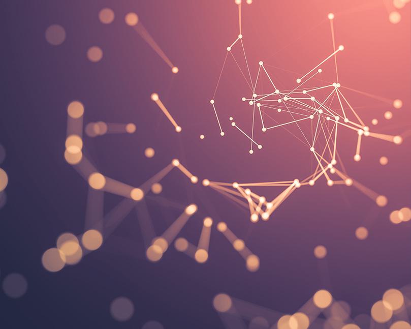 circle nodes being connected